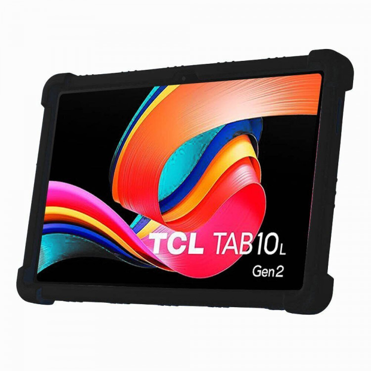 Силиконовый чехол для TCL TAB 10 Gen 2, 8496G, 8196G (черный)