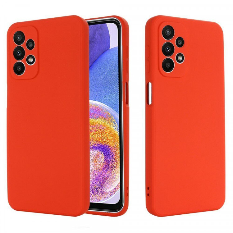 Силиконовый чехол Mobile Shell для Samsung Galaxy A23 4G (красный)