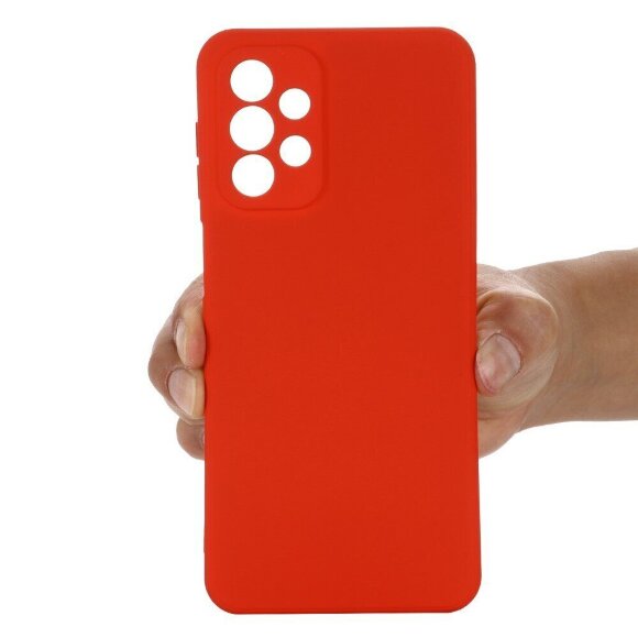 Силиконовый чехол Mobile Shell для Samsung Galaxy A23 4G (красный) Силиконовый чехол Mobile Shell для Samsung Galaxy A23 4G (красный)