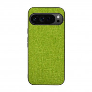Чехол с тканевой текстурой для Google Pixel 9 Pro XL (зеленый)