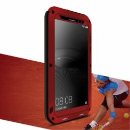 Гибридный чехол LOVE MEI для Huawei Mate 8 (красный)