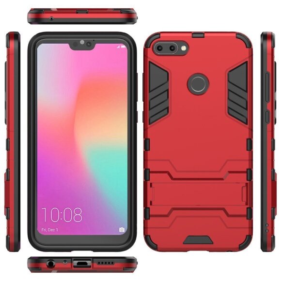 Чехол Duty Armor для Huawei Honor 9i / Honor 9N (красный) Чехол Duty Armor для Huawei Honor 9i / Honor 9N (красный)