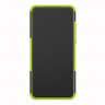 Чехол Hybrid Armor для Huawei P30 Lite / Huawei nova 4e / Honor 20S (MAR-LX1H) (черный + зеленый)
