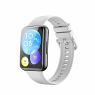 Силиконовый ремешок для Huawei Watch Fit 2 (белый) Силиконовый ремешок для Huawei Watch Fit 2 (белый)