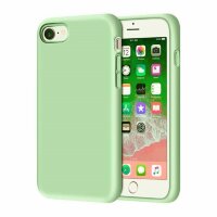 Силиконовый чехол Mobile Shell для iPhone 8 / iPhone 7 / iPhone SE (2020) / iPhone SE (2022) (зеленый)