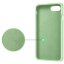 Силиконовый чехол Mobile Shell для iPhone 8 / iPhone 7 / iPhone SE (2020) / iPhone SE (2022) (зеленый)