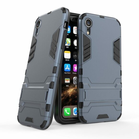 Чехол Duty Armor для iPhone XR (темно-синий)