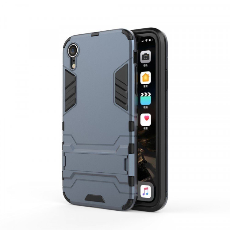 Чехол Duty Armor для iPhone XR (темно-синий)