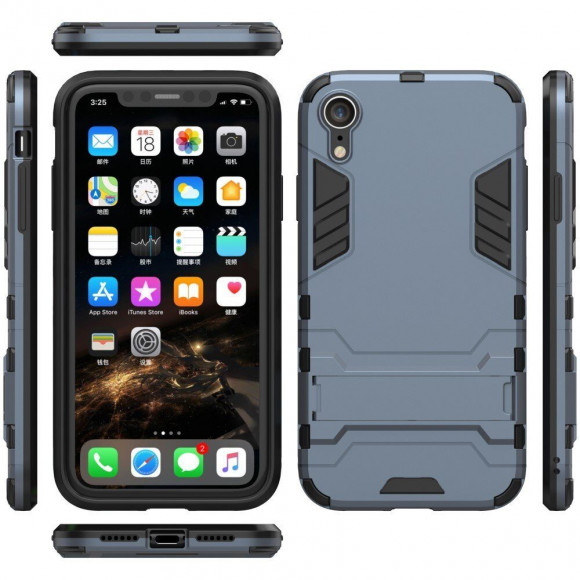 Чехол Duty Armor для iPhone XR (темно-синий) Чехол Duty Armor для iPhone XR (темно-синий)