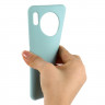 Силиконовый чехол Mobile Shell для Huawei Mate 30 Pro (бирюзовый)