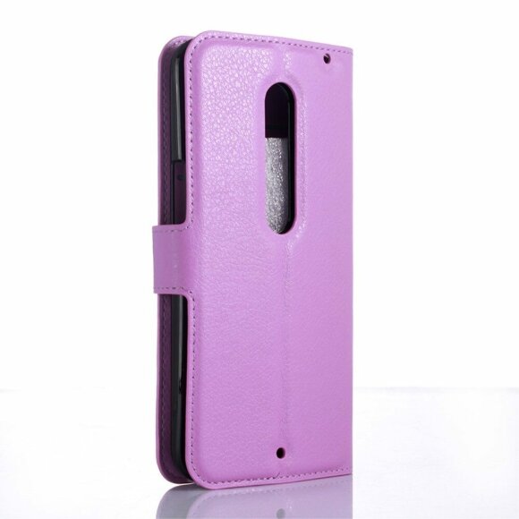Чехол с визитницей для Motorola Moto X Style (фиолетовый)