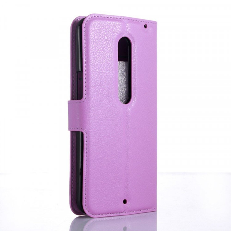 Чехол с визитницей для Motorola Moto X Style (фиолетовый)