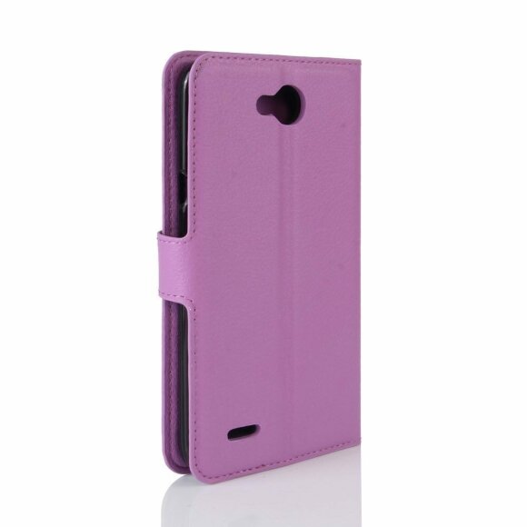 Чехол с визитницей для LG X Power 2 M320  (фиолетовый)