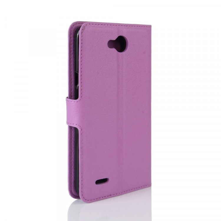 Чехол с визитницей для LG X Power 2 M320  (фиолетовый)