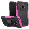 Чехол Hybrid Armor для Motorola Moto G5 (черный + розовый)