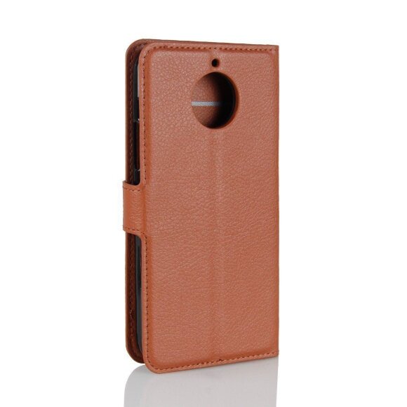 Чехол с визитницей для Motorola Moto G5S (коричневый)