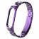 Стальной браслет для Xiaomi Mi Band 4 (фиолетовый)