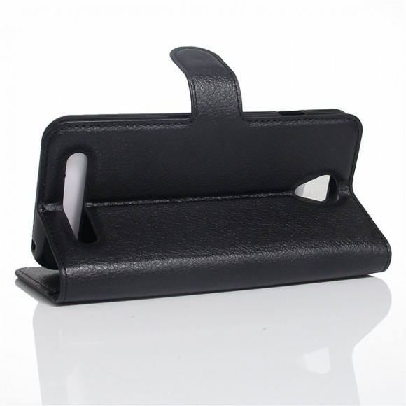 Чехол с визитницей для Lenovo Vibe C2 Power (черный)