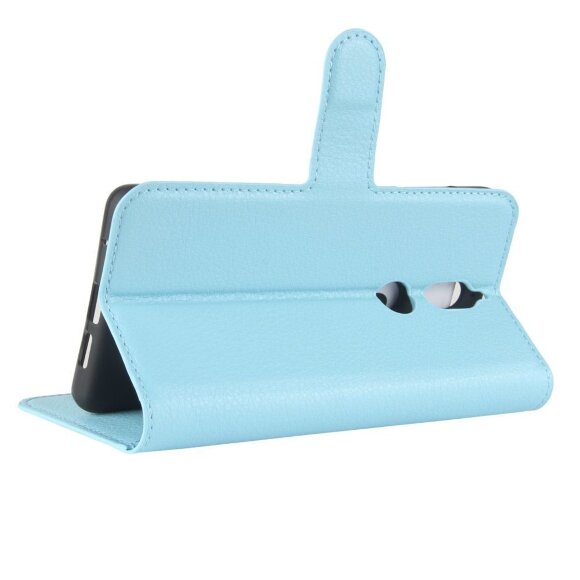 Чехол с визитницей для Nokia 7 (голубой)