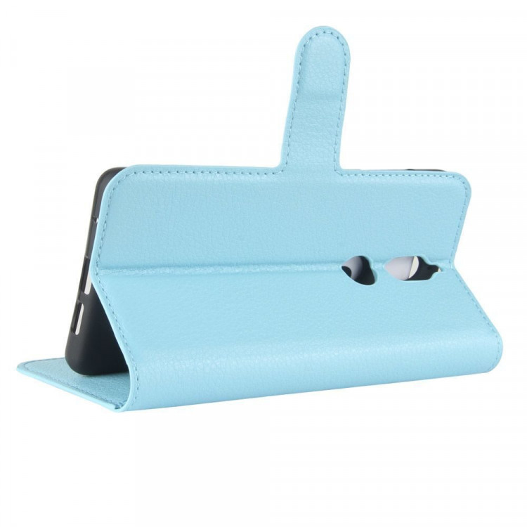 Чехол с визитницей для Nokia 7 (голубой)