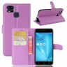 Чехол с визитницей для Asus Zenfone 3 Zoom ZE553KL (фиолетовый)
