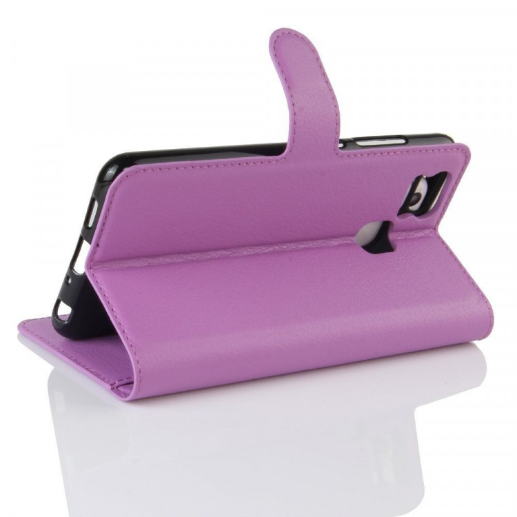 Чехол с визитницей для Asus Zenfone 3 Zoom ZE553KL (фиолетовый)