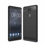 Чехол-накладка Carbon Fibre для Nokia 8 Sirocco (черный) Чехол-накладка Carbon Fibre для Nokia 8 Sirocco (черный)