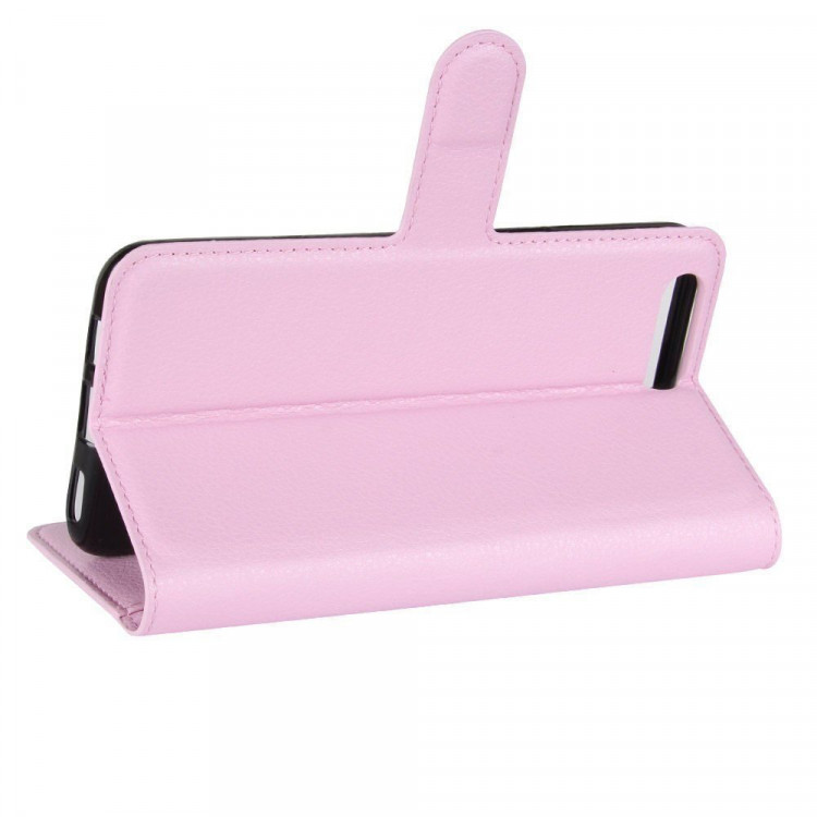 Чехол с визитницей для Asus Zenfone 4 Max ZC554KL (розовый)