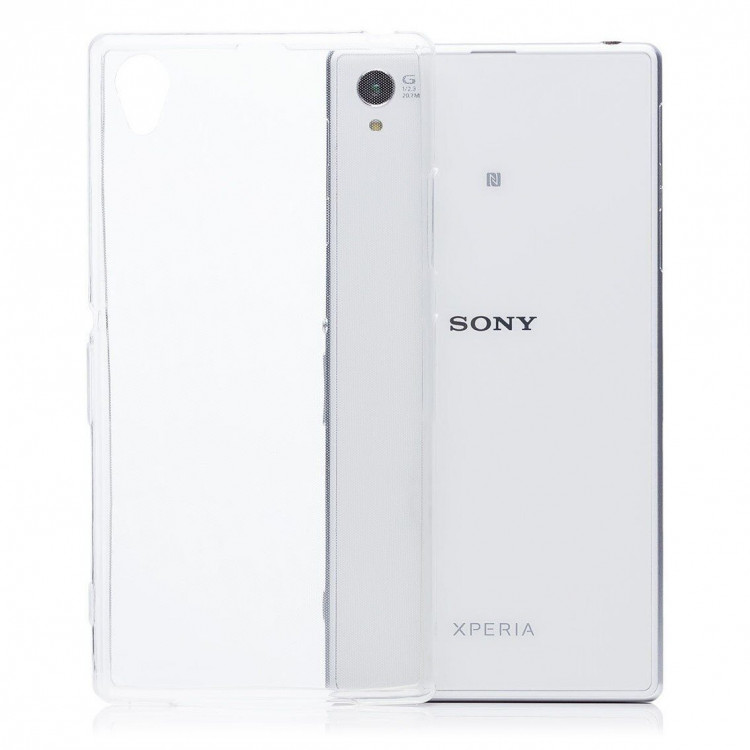 Силиконовый TPU чехол для Sony Xperia Z1