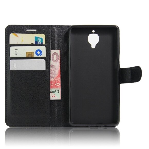 Чехол с визитницей для OnePlus 3 / OnePlus 3T (черный)