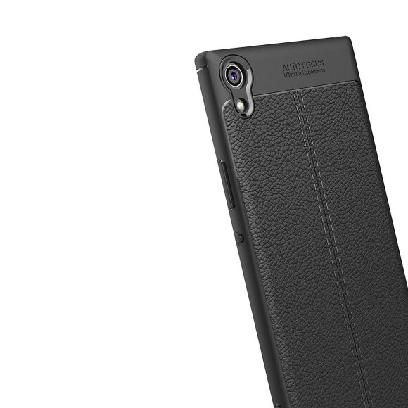 Чехол-накладка Litchi Grain для Sony Xperia XA1 Ultra (серый) Чехол-накладка Litchi Grain для Sony Xperia XA1 Ultra (серый)