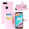 Чехол с визитницей для OnePlus 5T (розовый)