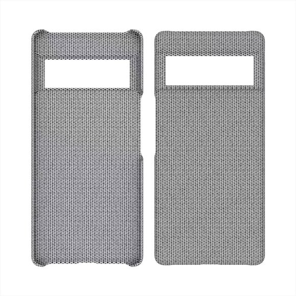Тканевый чехол Full Cloth Texture для Google Pixel 6 (светло-серый) Тканевый чехол Full Cloth Texture для Google Pixel 6 (светло-серый)