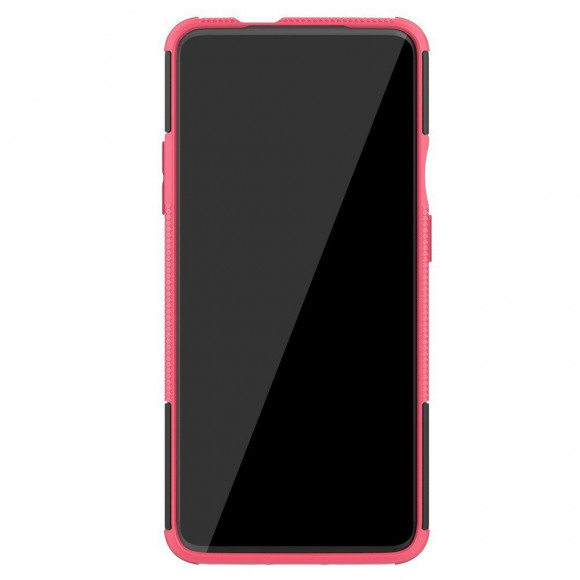 Чехол Hybrid Armor для OnePlus 7T Pro (черный + розовый) Чехол Hybrid Armor для OnePlus 7T Pro (черный + розовый)