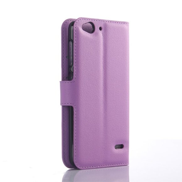 Чехол с визитницей для ZTE Blade S6 (фиолетовый)