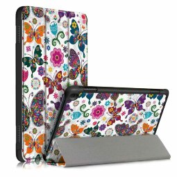 Чехол Smart Case для Amazon Kindle Fire HD 8 / 8 Plus (2020), 8 дюймов (Butterfly Flowers)