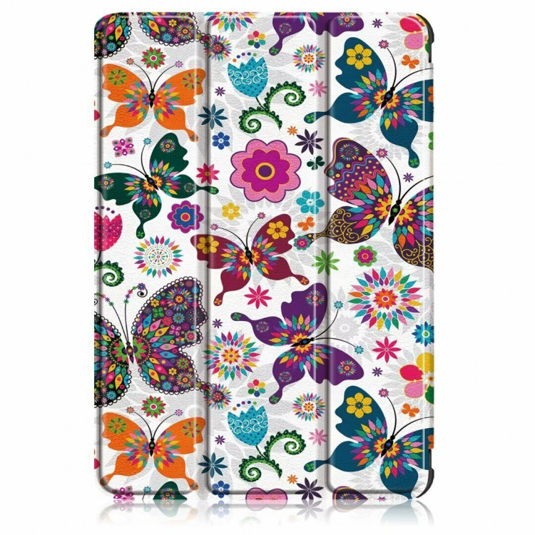 Чехол Smart Case для Amazon Kindle Fire HD 8 / 8 Plus (2020), 8 дюймов (Butterfly Flowers)