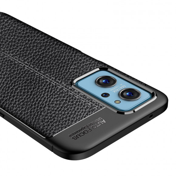 Чехол-накладка Litchi Grain для Realme 9i, OPPO A36, OPPO A76 (черный) Чехол-накладка Litchi Grain для Realme 9i, OPPO A36, OPPO A76 (черный)