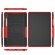 Чехол Hybrid Armor для Samsung Galaxy Tab S7+ (Plus) SM-T970 / SM-T975 и Galaxy Tab S8+ (Plus) SM-X800 / SM-X806 (черный + красный)