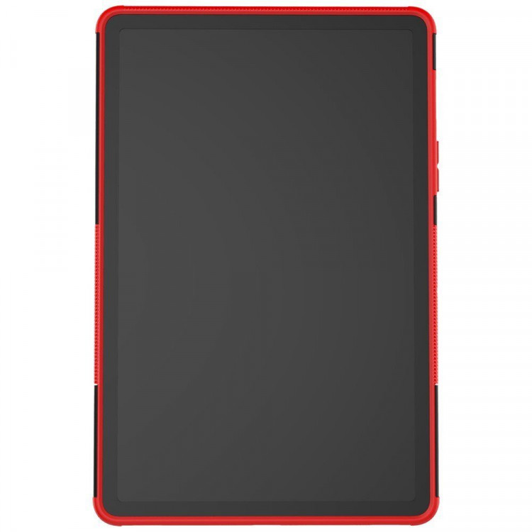 Чехол Hybrid Armor для Samsung Galaxy Tab S7+ (Plus) SM-T970 / SM-T975 и Galaxy Tab S8+ (Plus) SM-X800 / SM-X806 (черный + красный)