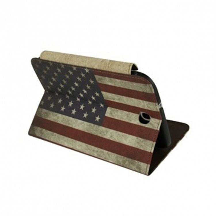 Чехол Retro USA Flag для Samsung Galaxy Note 8.0