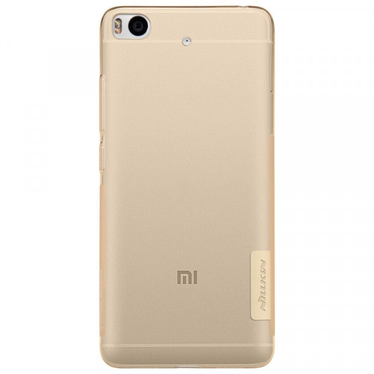 Силиконовый TPU чехол NILLKIN для Xiaomi Mi5S (золотой)