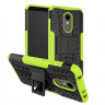 Чехол Hybrid Armor для Xiaomi Redmi 5 Plus (черный + зеленый)