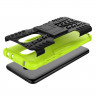 Чехол Hybrid Armor для Xiaomi Redmi 5 Plus (черный + зеленый)