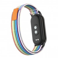 Ремешок с нейлоновой петлей для Xiaomi Mi Smart Band 8, Xiaomi Mi Band 8 (разноцветный)