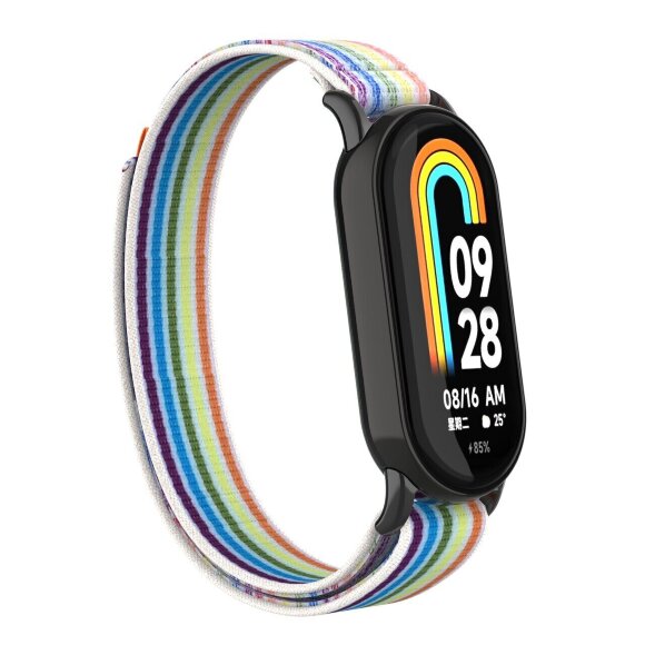 Ремешок с нейлоновой петлей для Xiaomi Mi Smart Band 8, Xiaomi Mi Band 8 (разноцветный) Ремешок с нейлоновой петлей для Xiaomi Mi Smart Band 8, Xiaomi Mi Band 8 (разноцветный)
