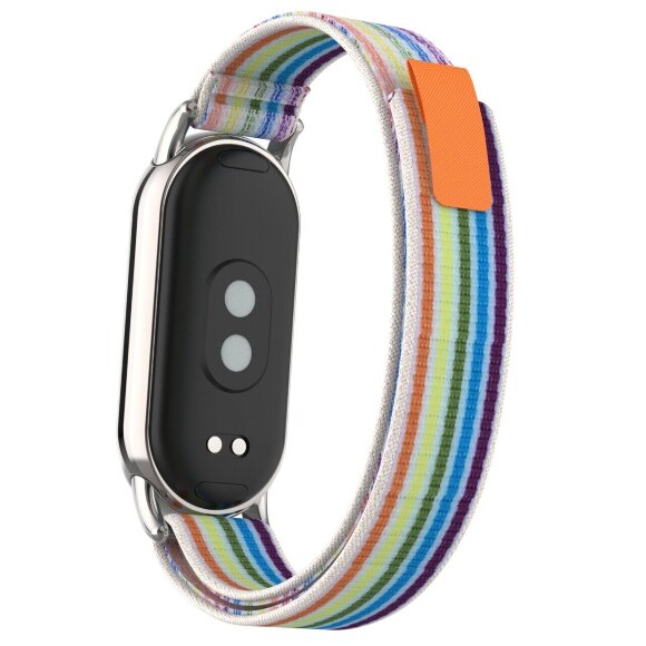 Ремешок с нейлоновой петлей для Xiaomi Mi Smart Band 8, Xiaomi Mi Band 8 (разноцветный) Ремешок с нейлоновой петлей для Xiaomi Mi Smart Band 8, Xiaomi Mi Band 8 (разноцветный)