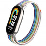 Ремешок с нейлоновой петлей для Xiaomi Mi Smart Band 8, Xiaomi Mi Band 8 (разноцветный)
