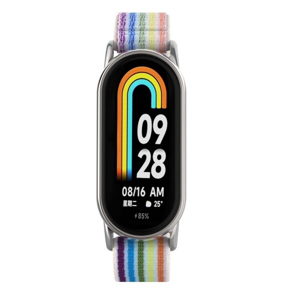 Ремешок с нейлоновой петлей для Xiaomi Mi Smart Band 8, Xiaomi Mi Band 8 (разноцветный) Ремешок с нейлоновой петлей для Xiaomi Mi Smart Band 8, Xiaomi Mi Band 8 (разноцветный)