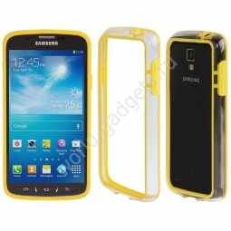 Бампер для Samsung Galaxy S IV Active / i9295 (желтый)